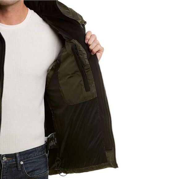 S13 Men's Matte Edge Zip Front Down Vest L - Picture 3 of 9